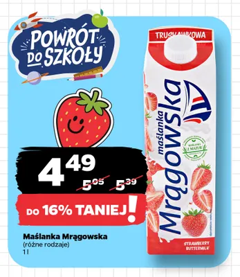 Maślanka Mrągowska promocja w Netto