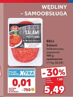 Salami pepperoni Bell promocja w Kaufland