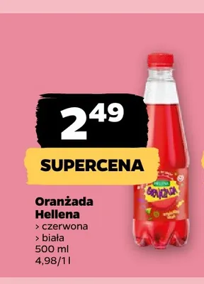Oranżada Hellena biała promocja w Netto
