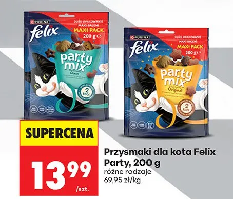 Przysmaki dla kota Party promocja w Biedronka