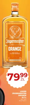 Likier Jägermeister Orange promocja w Duży Ben