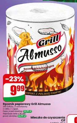 Ręcznik papierowy Grill Almusso promocja w Dino
