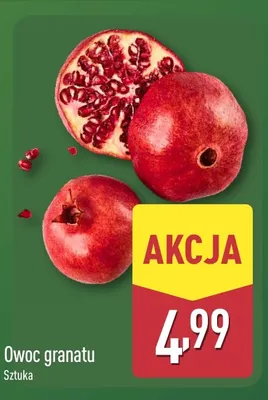 Owoc granatu promocja w Aldi