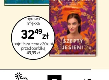 Książka Szepty jesieni Magdalena Kordel oprawa miękka promocja w Empik