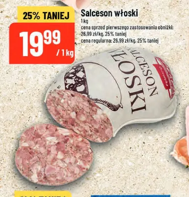 Salceson włoski JBB promocja w POLOmarket