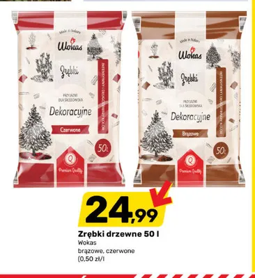 Zrębki drzewne Wokas promocja w Bricomarche