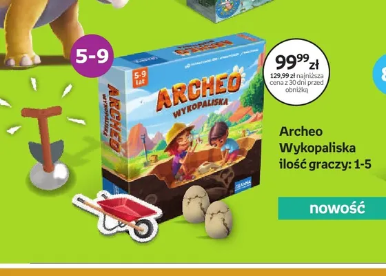 Gra Archeo Wykopaliska Granna promocja w Empik