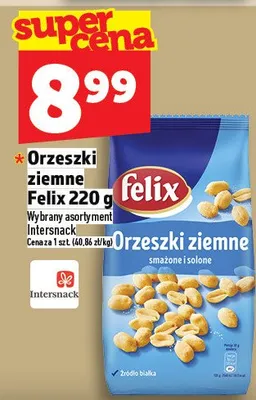 Orzeszki ziemne promocja w TOPAZ
