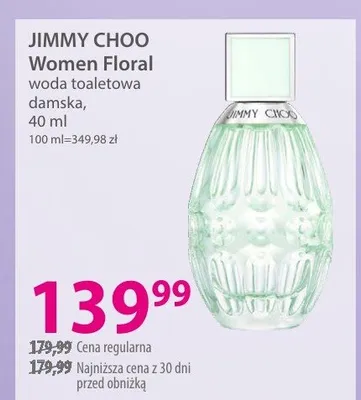 Woda perfumowana damska Women Floral promocja w Hebe