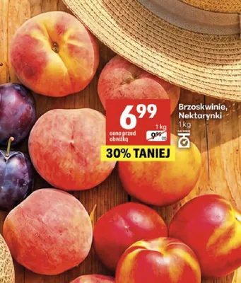 Brzoskwinie promocja w Delikatesy Centrum