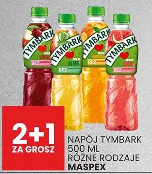 Napój Tymbark 500ml różne rodzaje promocja w Wafelek