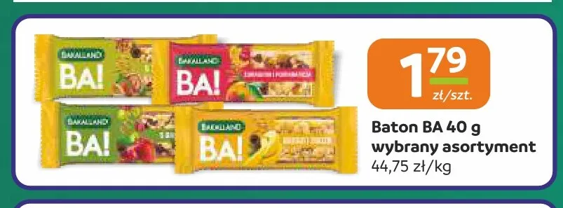 Baton Bakalland BA! 5 Bakalii promocja w Społem Częstochowa