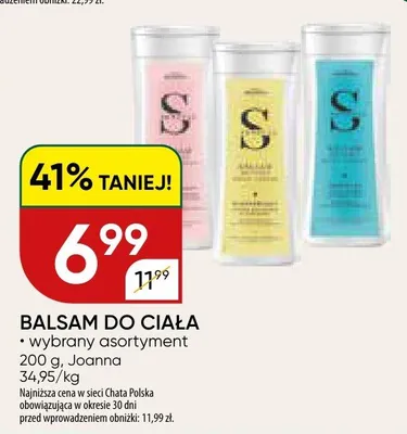 Balsam do ciała promocja w Chata Polska