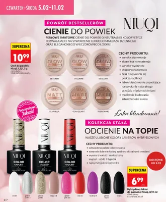 Cień do powiek Niuqi 03 Brownie promocja w Biedronka