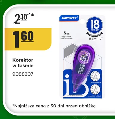 Korektor w taśmie Daimarse promocja w MR. DIY