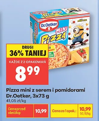 Pizza mini z serem i pomidorami Dr.Oetker promocja w Biedronka