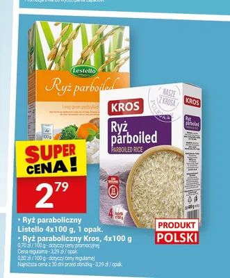 Ryż paraboliczny Kros 4-pak 100 g promocja w Twój Market