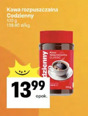 Kawa rozpuszczalna Classic Codzienny promocja w Delikatesy Centrum