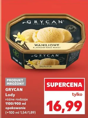Lody różne rodzaje promocja w Kaufland