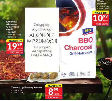 Karkówka wieprzowa w marynacie na grill - vacuum promocja w Makro
