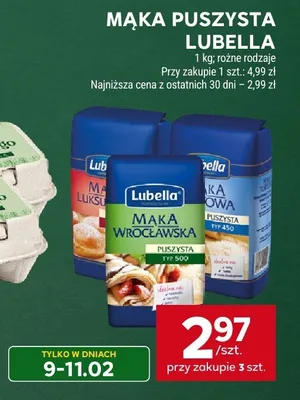 Mąka puszysta promocja w Stokrotka