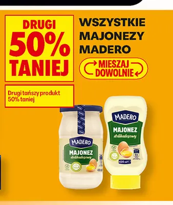 Majonez wyborny Madero promocja w Biedronka