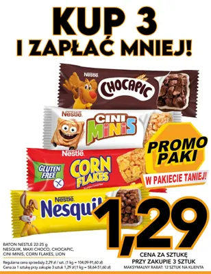 Baton Nestlé Lion promocja w Kupiec