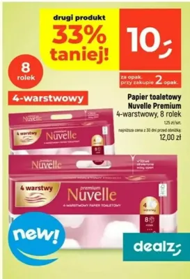 Papier toaletowy Nuvelle Premium 4-warstwowy promocja w Dealz