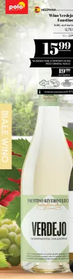 Wino białe Verdejo Faustino wytrawne promocja w POLOmarket