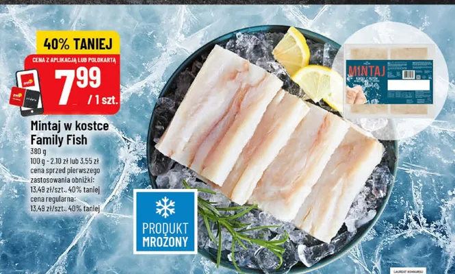 Mintaj w kostce promocja w POLOmarket