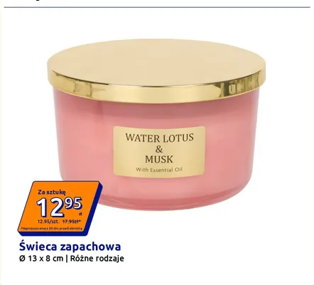 Świeca zapachowa promocja w Action