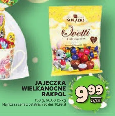 Jajeczka wielkanocne promocja w Stokrotka