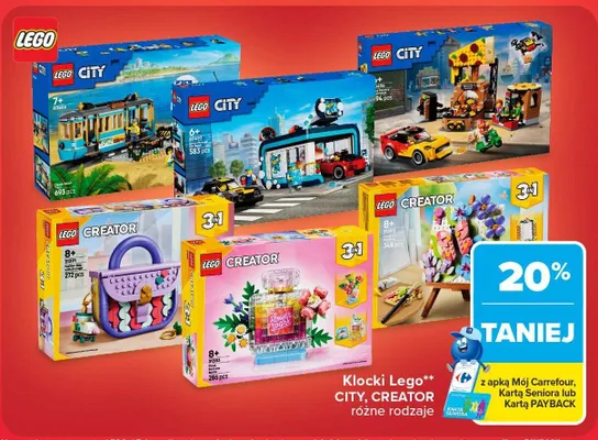 Klocki Lego City promocja w Carrefour