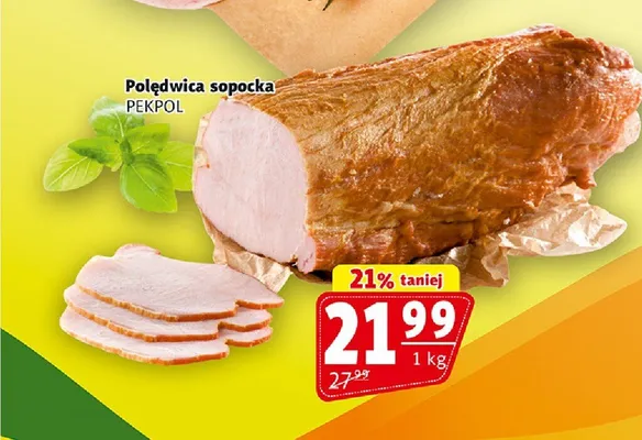 Polędwica sopocka Pekpol promocja w Prim Market