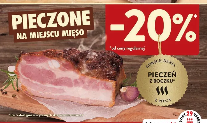 Pieczeń z boczku Intermarché promocja w Intermarche