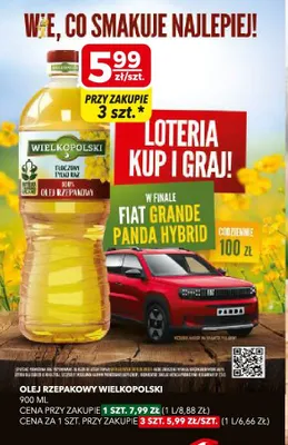 Olej rzepakowy promocja w Top Market
