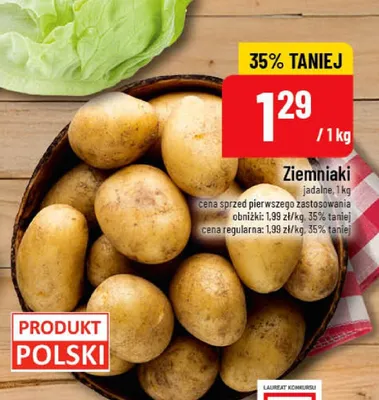 Ziemniaki jadalne promocja w POLOmarket
