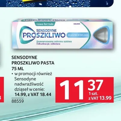 Pasta do zębów Sensodyne Proszkliwo promocja w Selgros