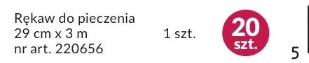 Rękaw do pieczenia 29 cm x 3 m promocja w Makro