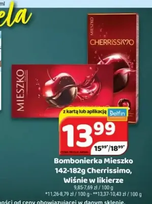 Bombonierka Mieszko Cherrissimo promocja w Delfin