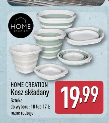 Kosz składany HOME CREATION promocja w Aldi