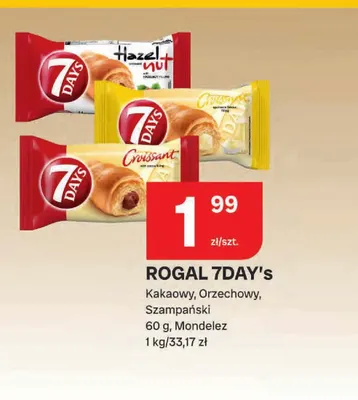 Rogal kakaowy 7Days promocja w Chorten