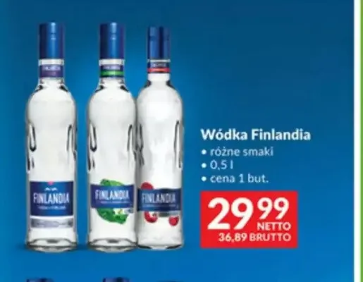 Wódka Finlandia promocja w Makro