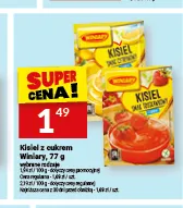 Kisiel z cukrem Winiary smak cytrynowy promocja w Twój Market