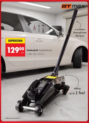 Podnośnik hydrauliczny Gt Max promocja w Biedronka