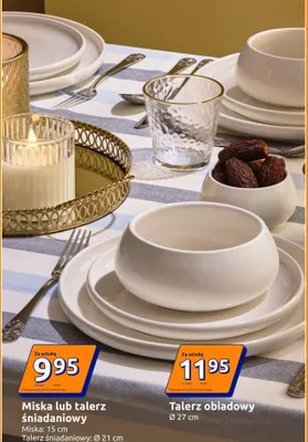 Talerz śniadaniowy promocja w Action