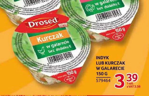 Indyk w galarecie Drosed promocja w Selgros