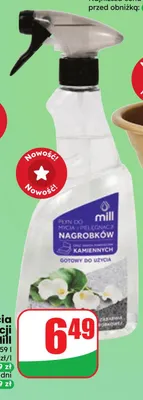 Płyn do mycia i pielęgnacji nagrobków Mill promocja w Dino
