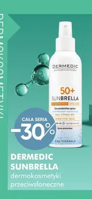 Dermokosmetyki przeciwsłoneczne Dermedic Sunbrella promocja w Super-Pharm