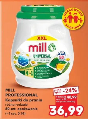 Kapsułki do prania różne rodzaje promocja w Kaufland